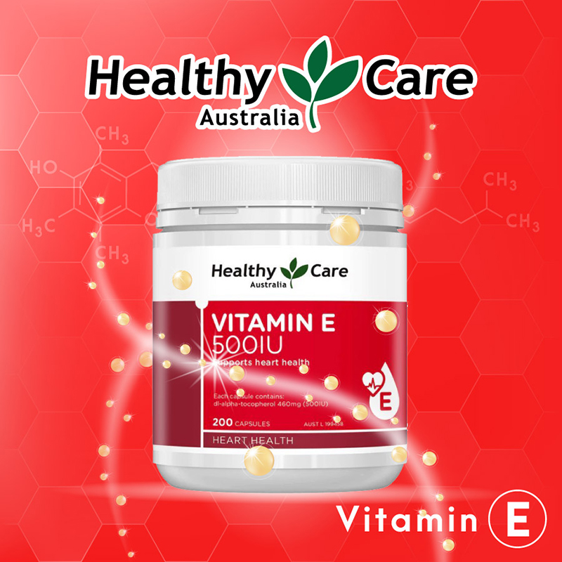 Vitamin E Healthy Care có tác dụng chống lão hóa da sớm