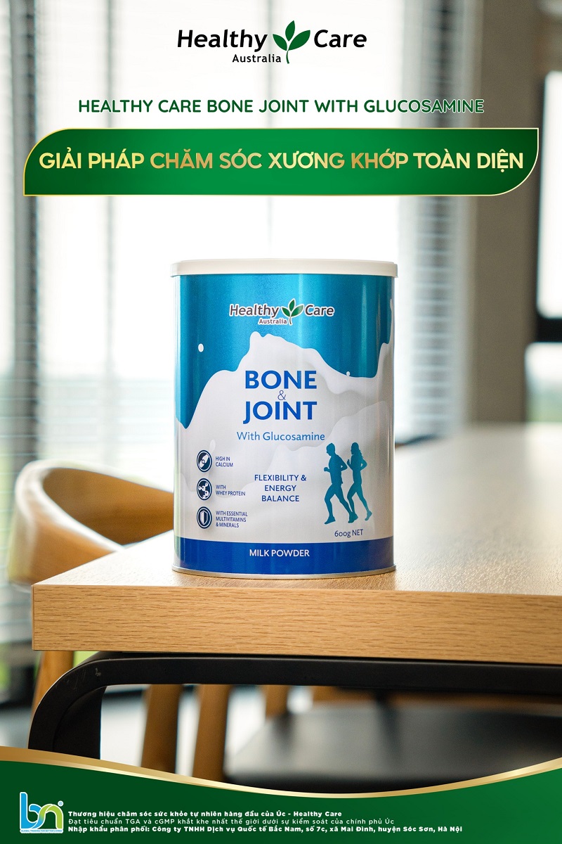 Sản phẩm sữa bổ xương khớp Healthy Care